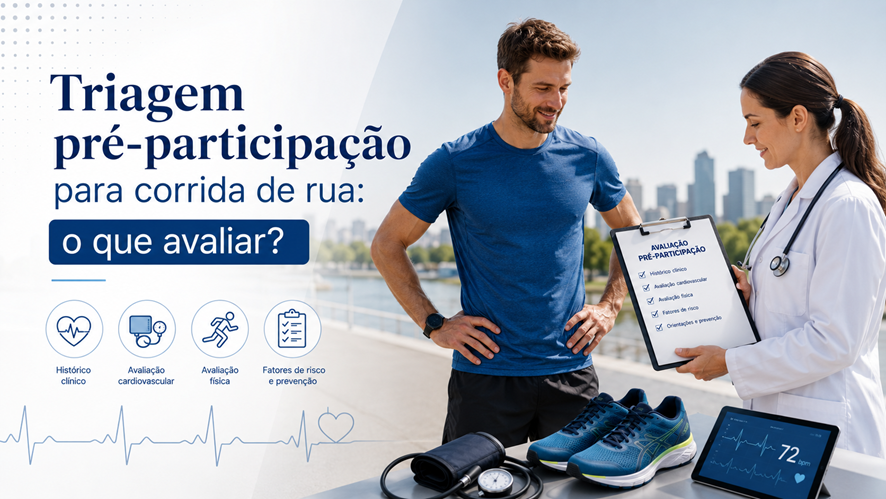 Triagem pré-participação para corrida de rua: o que avaliar?