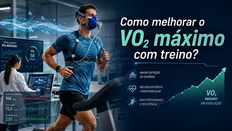 Como melhorar o VO₂ máximo com treino?